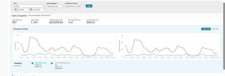 Amazon sales screenshot 10